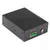 StarTech.com PoE+ pramoninis optinis į Ethernet medijos keitiklis 60W - SFP į RJ45 - Vienmodis/Daugiamodis optinis į varinį Gigabit Ethernet - Kompaktiškas dydis - IP-30/ -40 iki +75°C