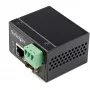 StarTech.com pramoninis optinis į eternetą medijos keitiklis - 100Mbps SFP į RJ45/Cat6 - vienmodis/daugiamodis optinis į varinį tinklą - 12-56V DC - IP-30/ -40 iki +75C