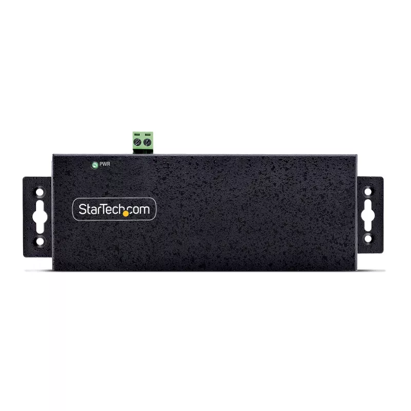 StarTech.com 7 prievadų pramoninis USB 10 Gbps šakotuvas su maitinimo adapteriu, metalinis, montuojamas, 5x USB-A ir 2x USB-C išvedimo prievadai, ESD apsauga, maitinamas USB šakotuvas, TAA
