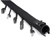 StarTech.com 40 colių (1 m) neopreno kabelių valdymo rankovė su užtrauktuku ir sagtimi – 1,2 colio (3 cm) skersmuo – kompiuterio / PC maitinimo / tinklo / AV laidų danga / tvarkyklė – lanksti kabelių organizavimo apvalkalas – juoda