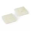 StarTech.com 100 vnt. kabelių surišimo pagrindų su lipnia juosta, skirtų 0,18 col. (4,6 mm) pločio raiščiams – nailono/plastiko užtraukiamų raiščių pagrindai – elektros/tinklo kabelių vyniojimo laikikliai / 94V-2 ugniai atsparūs ir UL sertifikuoti TAA