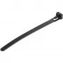 StarTech.com 5 colių (12 cm) daugkartiniai kabelių raiščiai - 1/4 colio (7 mm) pločio, 1-1/8 colio (30 mm) ryšulio skersmuo, 50 svarų (22 kg) tempimo stipris, atsegami nailoniniai raiščiai, vidaus/lauko, 94V-2/UL sąraše, 100 vnt. pakuotė - Juodi