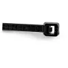 StarTech.com 4 colių (10 cm) kabelių raiščiai - 1/16 colio (2 mm) pločio, 7/8 colio (22 mm) kabelių pluošto skersmuo, 8 kg tempimo stipris, nailoniniai savaime užsifiksuojantys užtraukiami raiščiai lenktu galiuku - 94V-2/UL sąraše, 1000 vnt. pakuotė - juodi