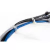StarTech.com 5 colių (12 cm) daugkartiniai kabelių raiščiai – 1/4 colio (7 mm) pločio, 1-1/8 colio (30 mm) ryšulio skersmuo, 50 svarų (22 kg) tempiamasis stipris, atsegami nailoniniai raiščiai, vidaus/lauko, 94V-2/UL sąraše, 100 vnt. pakuotė – balta