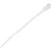 “StarTech.com” 4 colių (10 cm) kabelių raišteliai su tvirtinimo anga – 1/16 colio (2 mm) pločio, 7/8 colio (24 mm) ryšulio skersmuo, 18 svarų (8 kg) tempiamasis stipris, nailono 66 savaime užsifiksuojantys raišteliai su varžto anga, įtraukti į UL sąrašą, 100 vnt. pakuotė