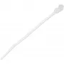 “StarTech.com” 4 colių (10 cm) kabelių raišteliai su tvirtinimo anga – 1/16 colio (2 mm) pločio, 7/8 colio (24 mm) ryšulio skersmuo, 18 svarų (8 kg) tempiamasis stipris, nailono 66 savaime užsifiksuojantys raišteliai su varžto anga, įtraukti į UL sąrašą, 100 vnt. pakuotė