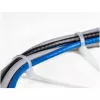 StarTech.com 10 colių (25 cm) kabelių raiščiai - 1/8 colio (4 mm) pločio, 2-5/8 colio (68 mm) ryšulio skersmuo, 50 svarų (22 kg) atsparumas tempimui, nailoniniai savarankiškai užsifiksuojantys užtraukiami raiščiai su lenktu antgaliu - 94V-2/UL sąraše, 100 vnt. pakuotėje - balti