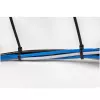StarTech.com 8 colių (20 cm) kabelių sąvaržos – 1/8 colio (4 mm) pločio, 2–1/8 colio (55 mm) pluošto skersmuo, 50 svarų (22 kg) tempimo stipris, nailono savaime užsifiksuojančios užtraukiamos sąvaržos su lenktu antgaliu – 94V-2/UL sąraše, 1000 vnt. pakuotė – juoda
