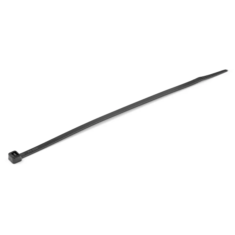 StarTech.com 8 colių (20 cm) kabelių sąvaržos – 1/8 colio (4 mm) pločio, 2–1/8 colio (55 mm) pluošto skersmuo, 50 svarų (22 kg) tempimo stipris, nailono savaime užsifiksuojančios užtraukiamos sąvaržos su lenktu antgaliu – 94V-2/UL sąraše, 1000 vnt. pakuotė – juoda