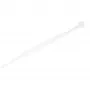 StarTech.com 4 colių (10 cm) kabelių raiščiai – 1/16 colio (2 mm) pločio, 7/8 colio (22 mm) ryšulio skersmuo, 18 svarų (8 kg) tempiamasis stipris, nailoniniai, savaime užsifiksuojantys užtraukiami raiščiai lenktu antgaliu – 94V-2 / UL sąraše, 100 vnt. pakuotė – balti