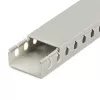 StarTech.com Open Slot kabelių valdymo kanalas su dangteliu, 2 col.(50mm) P x 1 col.(25mm) A – 6,5 pėd.(2m) ilgio – 1/4 col.(8mm) plyšiai, PVC tinklo kabelių slėptuvas/sieninis laidų lovelis, talpina iki 25 kabelių, UL sąraše