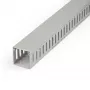 StarTech.com atvirų angų kabelių trasos kanalas su dangteliu, 2 col.(50 mm) P x 2 col.(50 mm) A – 6,5 pėd.(2 m) ilgio – 1/4 col.(8 mm) angos, PVC tinklo kabelių slėptuvas/sieninis laidų lovelis, iki 80 kabelių, UL sąrašuose
