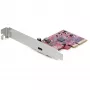 StarTech.com 1 prievado USB 3.2 Gen 2x2 PCIe plokštė, USB-C 20 Gbps SuperSpeed PCI Express 3.0 x4 valdiklio plokštė, USB Type-C adapterio plokštė, tik duomenims, Windows/macOS/Linux, TAA