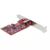 StarTech.com 1 prievado USB 3.2 Gen 2x2 PCIe plokštė, USB-C 20 Gbps SuperSpeed PCI Express 3.0 x4 valdiklio plokštė, USB Type-C adapterio plokštė, tik duomenims, Windows/macOS/Linux, TAA