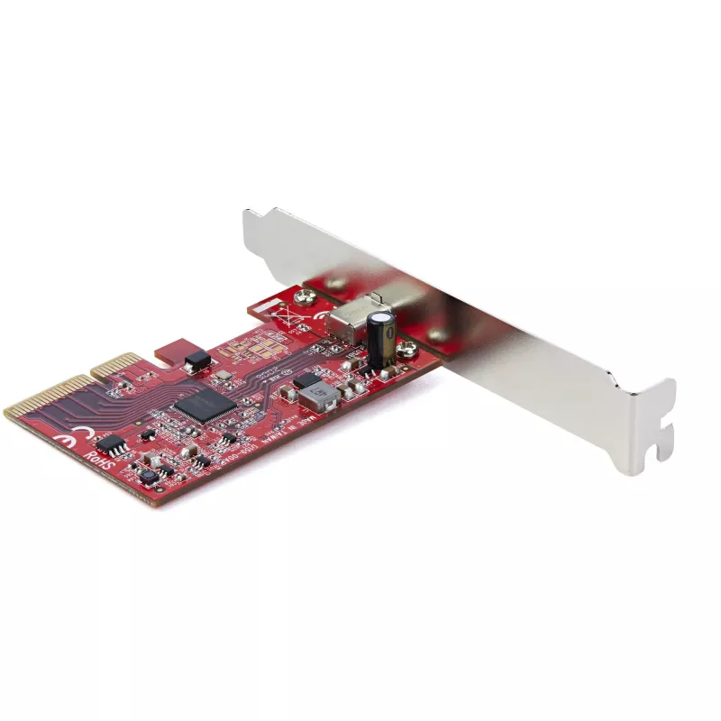 StarTech.com 1 prievado USB 3.2 Gen 2x2 PCIe plokštė, USB-C 20 Gbps SuperSpeed PCI Express 3.0 x4 valdiklio plokštė, USB Type-C adapterio plokštė, tik duomenims, Windows/macOS/Linux, TAA