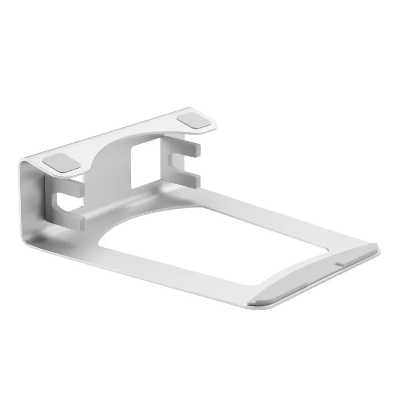 StarTech.com Nešiojamojo kompiuterio stovas – 2-in-1 nešiojamojo kompiuterio pakėlimo stovas arba vertikalus stovas – Idealiai tinka Ultrabooks ir MacBook Pro/Air – Ergonomiškas pasviręs nešiojamojo kompiuterio laikiklis biuro stalui – Sidabrinis, aliuminis
