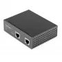 StarTech.com pramoninis gigabito eterneto PoE injektorius – 30W 802.3at PoE+ vidurinė jungtis 48V–56VDC DIN bėgelio maitinimo per eternetą injektoriaus adapteris – nuo -40°C iki +75°C kameroms/jutikliams/WiFi prieigai