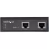 StarTech.com pramoninis gigabito eterneto PoE injektorius – 30W 802.3at PoE+ vidurinė jungtis 48V–56VDC DIN bėgelio maitinimo per eternetą injektoriaus adapteris – nuo -40°C iki +75°C kameroms/jutikliams/WiFi prieigai