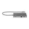 StarTech.com USB-C daugiafunkcis adapteris – HDMI 4K 30 Hz arba VGA kelionių dokas – 5 Gbps USB 3.0 šakotuvas (USB-A / USB-C prievadai) – 100 W maitinimo perdavimas – SD / „MicroSD“ – GbE – 30 cm laidas – USB-C mini dokas
