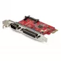 StarTech.com PCIe kortelė su nuosekliuoju ir lygiagrečiuoju prievadu – PCI Express kombinuota adapterio kortelė su 1x DB25 lygiagrečiuoju prievadu ir 1x RS232 nuosekliuoju prievadu – Išplėtimo / valdiklio kortelė – PCIe spausdintuvo kortelė
