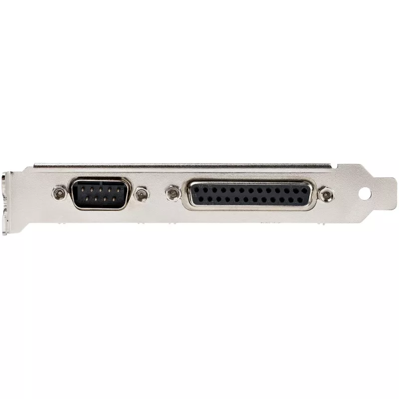 StarTech.com PCIe kortelė su nuosekliuoju ir lygiagrečiuoju prievadu – PCI Express kombinuota adapterio kortelė su 1x DB25 lygiagrečiuoju prievadu ir 1x RS232 nuosekliuoju prievadu – Išplėtimo / valdiklio kortelė – PCIe spausdintuvo kortelė