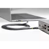 StarTech.com 20 colių (50 cm) šoninio varžto fiksavimo USB-C laidas 10 Gbps – USB 3.1/3.2 Gen 2 Type-C laidas – 100 W (5 A) Power Delivery įkrovimas, DP Alt Mode – dvigubas varžto fiksavimas – USB-C laidas įkrovimui / sinchronizavimui