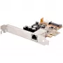 StarTech.com 1 prievado 2,5 Gbps PoE tinklo plokštė, PCIe Ethernet plokštė su RJ45, 30 W 802.3at PoE NIC staliniams kompiuteriams/serveriams, tinklo PoE LAN adapteris su žemo profilio laikikliu, NBaseT, Windows/Linux