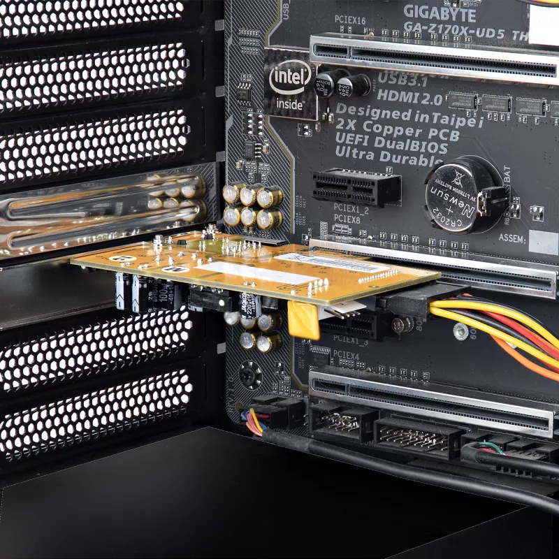 StarTech.com 1 prievado 2,5 Gbps PoE tinklo plokštė, PCIe Ethernet plokštė su RJ45, 30 W 802.3at PoE NIC staliniams kompiuteriams/serveriams, tinklo PoE LAN adapteris su žemo profilio laikikliu, NBaseT, Windows/Linux