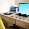 StarTech.com pelės kilimėlis su riešo atrama, 6,7x7,1x0,8 colio (17x18x2 cm), ergonomiškas pelės kilimėlis su riešo atrama, stalo riešo pagalvėlė su neslystančiu PU pagrindu, minkštas gelio pelės kilimėlis su delno atrama