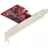 StarTech.com SATA PCIe kortelė - 2 prievadų PCIe SATA išplėtimo kortelė - 6 Gbps - pilno/žemo profilio - PCI Express į SATA adapteris/valdiklis - ASM1062R SATA RAID - PCIe į SATA keitiklis