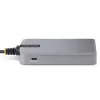 StarTech.com 3 prievadų USB šakotuvas su Ethernet – 3x USB-A prievadai – Gigabit Ethernet (RJ-45) – USB 3.0 5 Gbps – maitinamas per magistralę – 1 pėdos/30 cm ilgio laidas – nešiojamas nešiojamojo kompiuterio USB šakotuvo adapteris su GbE