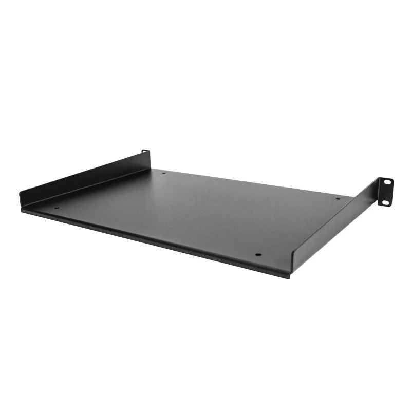 StarTech.com 1U serverio stovo lentyna – universali stovo montavimo konsolinė lentyna 19 colių tinklo įrangos stovui ir spintai – patvari konstrukcija – keliamoji galia 55 lb / 25 kg – 12 colių gylio dėklas