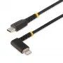 StarTech.com RUSB2CLTMM1MR mobiliojo telefono laidas Juoda 1 m USB C Lightning