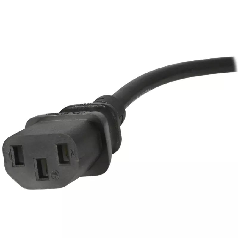 StarTech.com 3 pėdų (1 m) JK kompiuterio maitinimo laidas, BS 1363 į C13, 18AWG, 10A 250V, pakaitinis kintamosios srovės maitinimo laidas, virdulio laidas / JK maitinimo laidas, kompiuterio maitinimo šaltinio laidas, televizoriaus maitinimo laidas