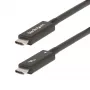 StarTech.com 2 m aktyvus Thunderbolt 4 laidas, 40 Gbps, 100 W Power Delivery, 4K/8K vaizdas, Intel sertifikuotas Thunderbolt laidas – suderinamas su USB4 / Thunderbolt 4 / USB 3.2 / USB Type-C / DisplayPort / Thunderbolt 3