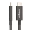 StarTech.com 2 m aktyvus Thunderbolt 4 laidas, 40 Gbps, 100 W Power Delivery, 4K/8K vaizdas, Intel sertifikuotas Thunderbolt laidas – suderinamas su USB4 / Thunderbolt 4 / USB 3.2 / USB Type-C / DisplayPort / Thunderbolt 3