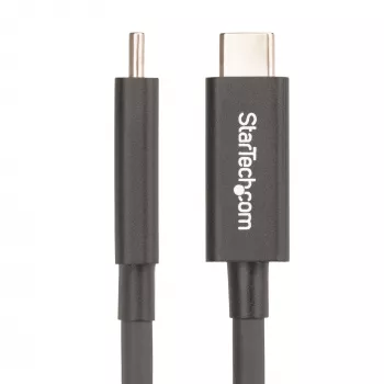 StarTech.com 2 m aktyvus Thunderbolt 4 laidas, 40 Gbps, 100 W Power Delivery, 4K/8K vaizdas, Intel sertifikuotas Thunderbolt laidas – suderinamas su USB4 / Thunderbolt 4 / USB 3.2 / USB Type-C / DisplayPort / Thunderbolt 3