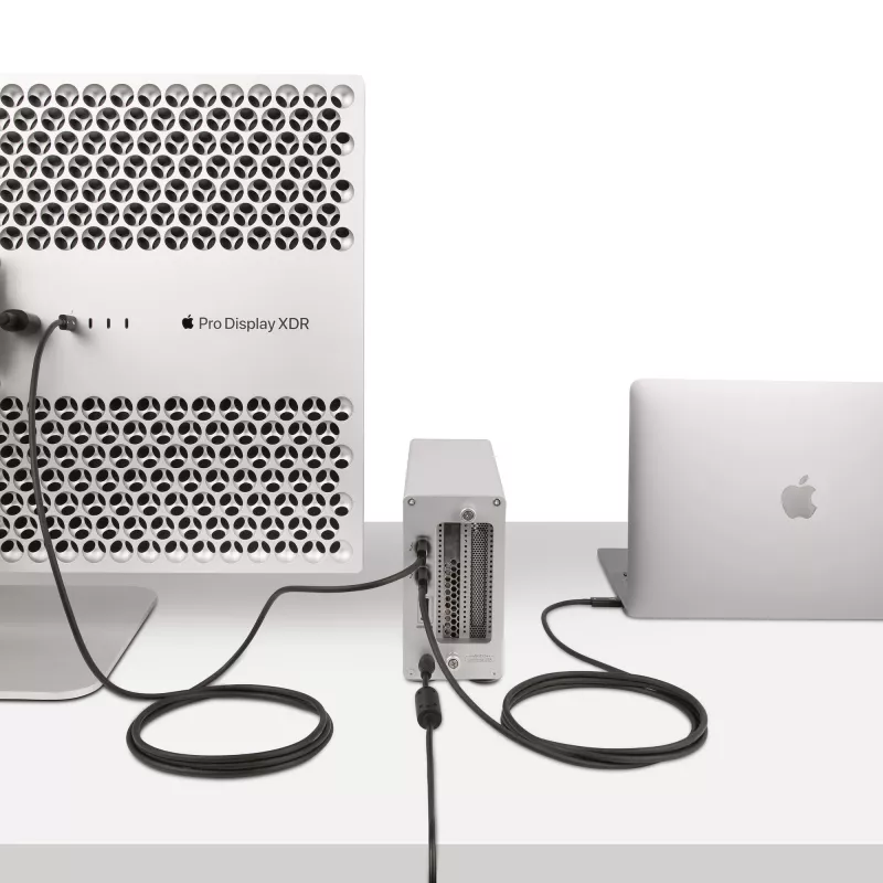 StarTech.com 2 m aktyvus Thunderbolt 4 laidas, 40 Gbps, 100 W Power Delivery, 4K/8K vaizdas, Intel sertifikuotas Thunderbolt laidas – suderinamas su USB4 / Thunderbolt 4 / USB 3.2 / USB Type-C / DisplayPort / Thunderbolt 3