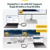 StarTech.com 2 m aktyvus Thunderbolt 4 laidas, 40 Gbps, 100 W Power Delivery, 4K/8K vaizdas, Intel sertifikuotas Thunderbolt laidas – suderinamas su USB4 / Thunderbolt 4 / USB 3.2 / USB Type-C / DisplayPort / Thunderbolt 3