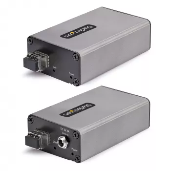StarTech.com 2 prievadų USB 3.0 ilgintuvas per OM3 daugiagyslį šviesolaidį – LC/LC – 2x 5 Gbps USB-A šakotuvas – 350 m (1150 pėd.) atstumas – patikimas USB šviesolaidinis ilgintuvas – optinis USB ilgintuvas