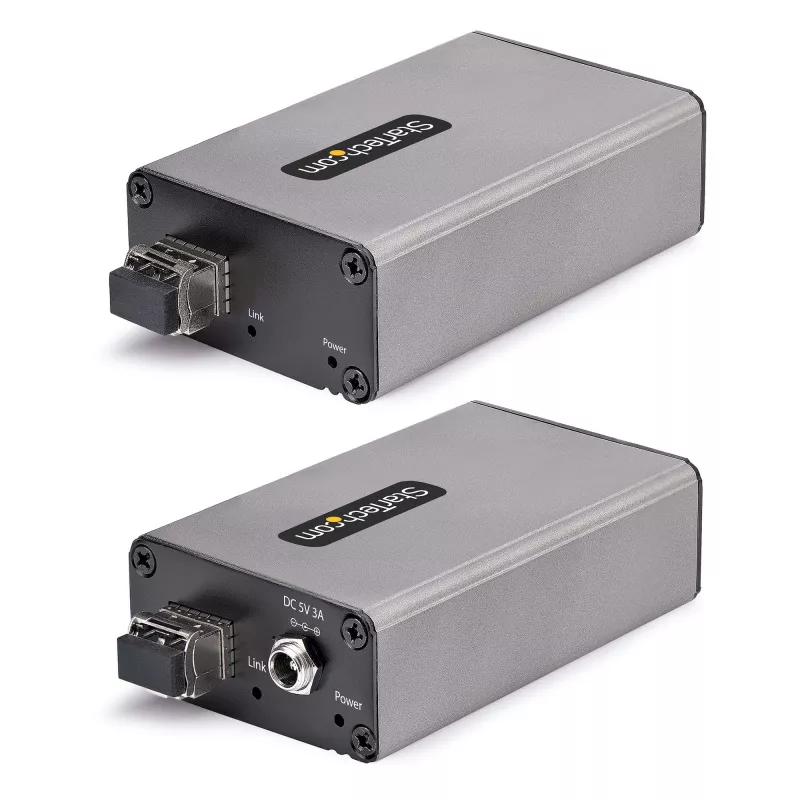StarTech.com 2 prievadų USB 3.0 ilgintuvas per OM3 daugiagyslį šviesolaidį – LC/LC – 2x 5 Gbps USB-A šakotuvas – 350 m (1150 pėd.) atstumas – patikimas USB šviesolaidinis ilgintuvas – optinis USB ilgintuvas