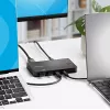 StarTech.com 2 prievadų USB-C KVM jungiklis, vienas 4K 60Hz HDMI monitorius, dvigubi 100W maitinimo perdavimo prievadai, maitinamas per magistralę, suderinamas su USB Type-C/USB4/Thunderbolt 3/4 – mažas korpusas