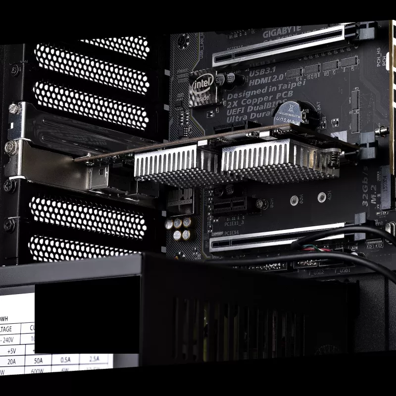“StarTech.com” 2 prievadų 10GbE PCIe tinklo adapterio plokštė, tinklo plokštė asmeniniams kompiuteriams / serveriams, šešių greičių PCIe eterneto plokštė su didžiųjų kadrų palaikymu, NIC / LAN sąsajos plokštė, 10GBASE-T ir NBASE-T