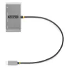 StarTech.com 3 prievadų USB-C šakotuvas su eterneto prievadu - 3x USB-A - Gigabit Ethernet - USB 3.0 5 Gbps - maitinamas per USB - 30 cm integruotas USB-C laidas - Gigabit Ethernet - nešiojamas USB-C į USB-A šakotuvas