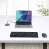 StarTech.com 3 prievadų USB-C šakotuvas su eterneto prievadu - 3x USB-A - Gigabit Ethernet - USB 3.0 5 Gbps - maitinamas per USB - 30 cm integruotas USB-C laidas - Gigabit Ethernet - nešiojamas USB-C į USB-A šakotuvas