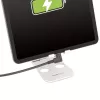 “StarTech.com” 1,6 pėdos (50 cm) tvirtas stačiu kampu USB-C laidas, USB 3.2 Gen 2 (10 Gbps), pilnavertis USB-C į USB-C duomenų perdavimo laidas, 4K 60 Hz DP alternatyvusis režimas, 100 W energijos tiekimas – 90 laipsnių USB Type-C laidas