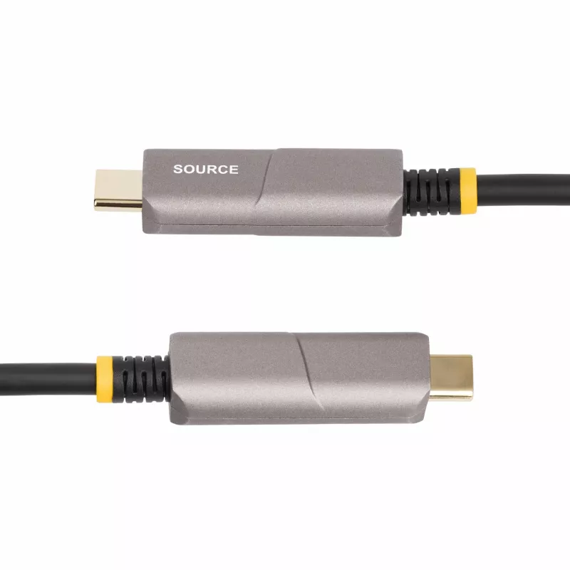 StarTech.com 15,2 m USB-C į HDMI 2.0 aktyvus optinis kabelis (AOC), 4K 60Hz, CL3 klasės, vienkryptis USB Type-C į HDMI adapterio kabelis