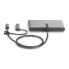 “StarTech.com” 2 prievadų USB-C šakotuvas su eternetu ir RS-232, pritvirtintas USB-C į USB-A adapteris, 100W PD pralaidumas, 2x USB-A 5Gbps, gigabitinis eternetas, RS232 nuoseklusis (FTDI)