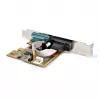 StarTech.com 2 prievadų PCI Express nuosekliosios sąsajos kortelė, dviejų prievadų PCIe į RS232 (DB9) nuoseklioji kortelė, 16C1050 UART, žemo/viso profilio laikikliai, COM išlaikymas, Windows/Linux