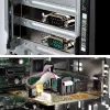StarTech.com 2 prievadų PCI Express nuosekliosios sąsajos kortelė, dviejų prievadų PCIe į RS232 (DB9) nuoseklioji kortelė, 16C1050 UART, žemo/viso profilio laikikliai, COM išlaikymas, Windows/Linux